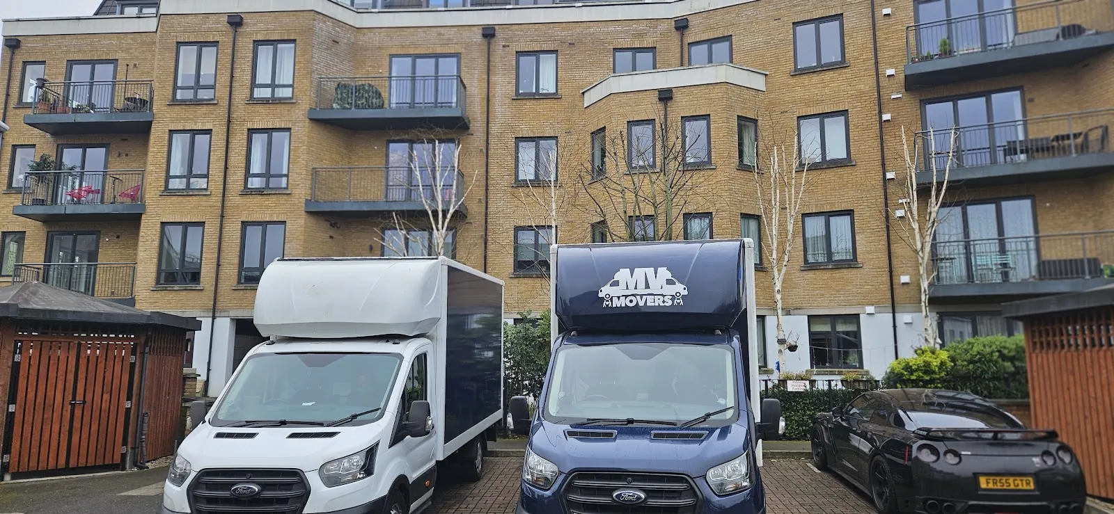 Two-van flat move – Apartment block, lift booked. MV Movers Two-van flat move – Apartment block, lift booked. MV Movers