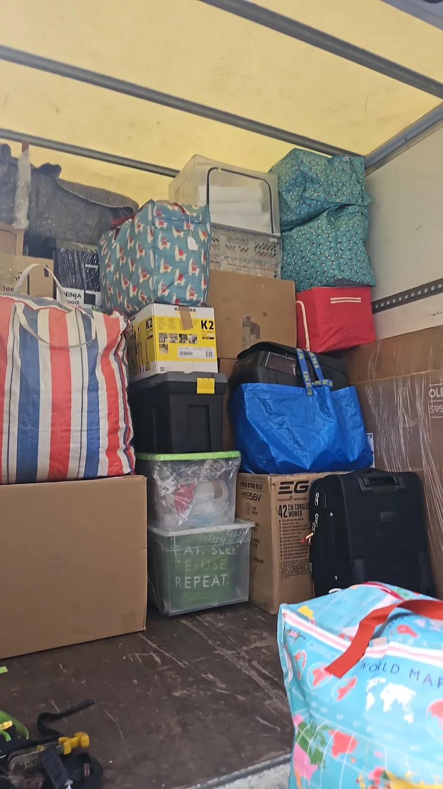 Wrapped for storage – Protected inside the unit – MV Movers Wrapped for storage – Protected inside the unit – MV Movers